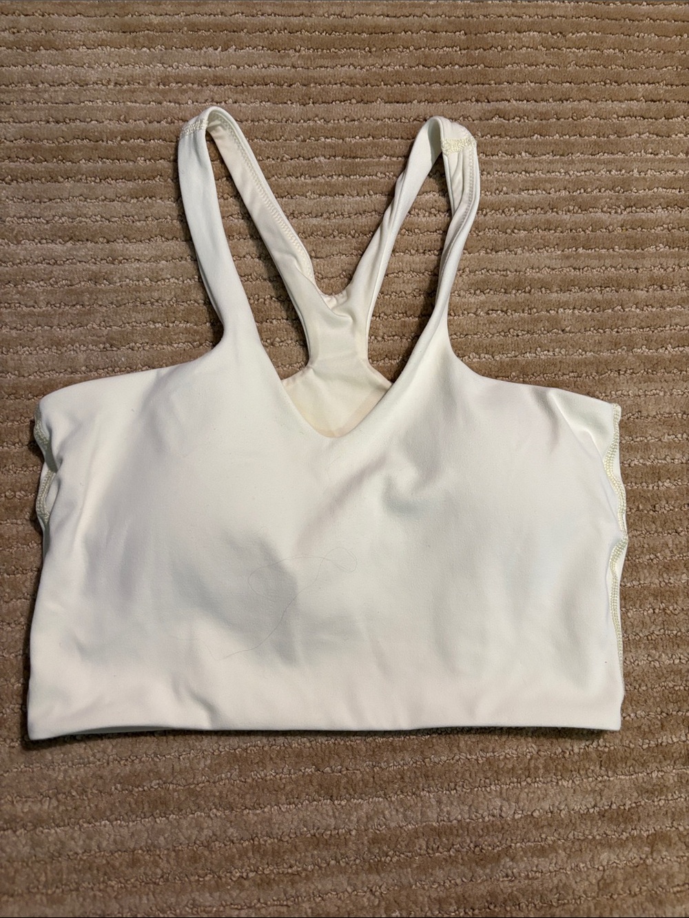 Lululemon Bend This V and Racer Bra